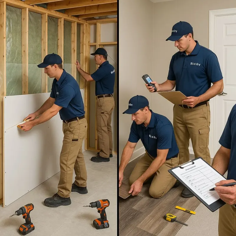 Repairs and Reconstruction process in Mecklenburg County, VA
